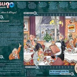 Wasgij Retro Mystery 4 Live Entertainment! Puzzel - 1000 Stukjes -Exporteren puzzels winkel 550x405 13