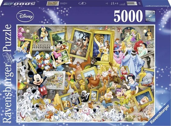 Ravensburger Puzzel Disney Mickey Mouse. Artistic Mickey - Legpuzzel - 5000 Stukjes 3 Ravensburger Puzzel Disney Mickey Mouse. Artistic Mickey - Legpuzzel - 5000 Stukjes