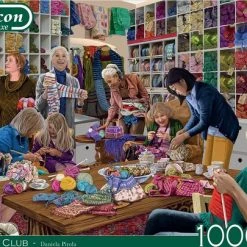 Falcon Puzzel Knitting Club - Legpuzzel - 1000 Stukjes 8 Falcon Puzzel Knitting Club - Legpuzzel - 1000 Stukjes -Exporteren puzzels winkel 550x405 30