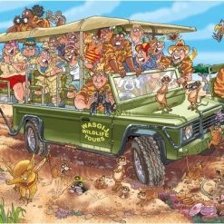 Wasgij Original 31 Safari Spektakel! Puzzel - 1000 Stukjes -Exporteren puzzels winkel 550x405 45