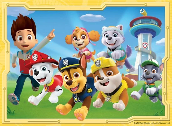 Ravensburger PAW Patrol - Puzzel - 4inbox - 12+16+20+24 Stukjes 4 Ravensburger PAW Patrol - Puzzel - 4inbox - 12+16+20+24 Stukjes - Afbeelding 2