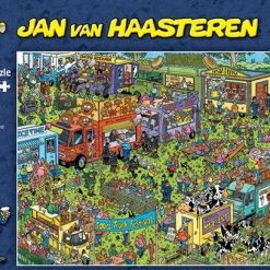 Jan Van Haasteren Food Truck Festival Puzzel - 1500 Stukjes -Exporteren puzzels winkel 550x406 15