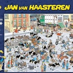 Jan Van Haasteren De Veemarkt Puzzel - 1000 Stukjes -Exporteren puzzels winkel 550x406 22