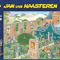 Jan Van Haasteren De Kunstmarkt Puzzel - 1000 Stukjes -Exporteren puzzels winkel 550x406 34