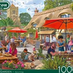 Falcon Puzzel The Pub Garden - Legpuzzel - 1000 Stukjes -Exporteren puzzels winkel 550x406 36