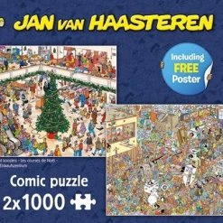 Jan Van Haasteren Kerstkoopjes & Black Friday Puzzel - 2 X 1000 Stukjes -Exporteren puzzels winkel 550x406 40