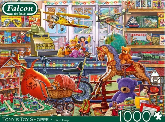 Falcon Puzzel Tony's Top Shoppe - Legpuzzel - 1000 Stukjes 8 Falcon Puzzel Tony's Top Shoppe - Legpuzzel - 1000 Stukjes - Afbeelding 6