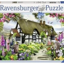 Ravensburger Puzzel Idyllische Cottage - Legpuzzel - 500 Stukjes -Exporteren puzzels winkel 550x406 62