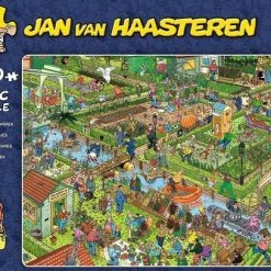 Jan Van Haasteren Volkstuintjes Puzzel - 1000 Stukjes -Exporteren puzzels winkel 550x407 1