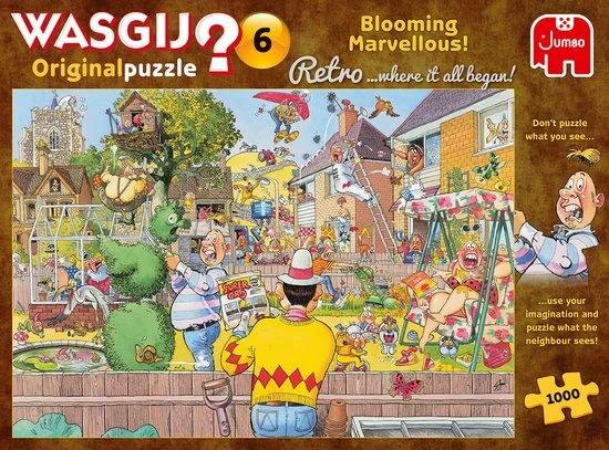 Wasgij Retro Original 6 Het Groeit Als Kool Puzzel - 1000 Stukjes 6 Wasgij Retro Original 6 Het Groeit Als Kool Puzzel - 1000 Stukjes - Afbeelding 4