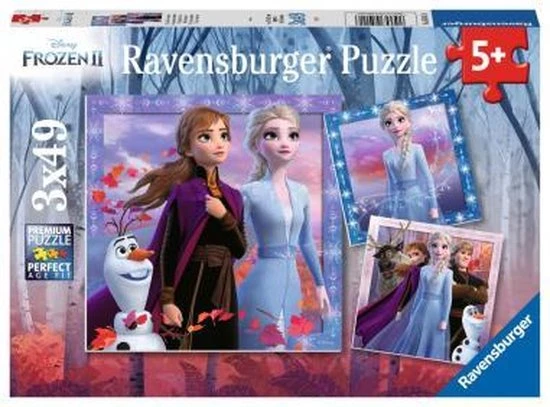 Ravensburger Puzzels Disney Frozen 2 - 3 X 49 Stukjes - Kinderpuzzel 9 Ravensburger Puzzels Disney Frozen 2 - 3 X 49 Stukjes - Kinderpuzzel - Afbeelding 7
