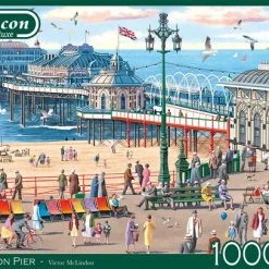 Falcon Puzzel Brighton Pier - Legpuzzel - 1000 Stukjes -Exporteren puzzels winkel 550x407 66