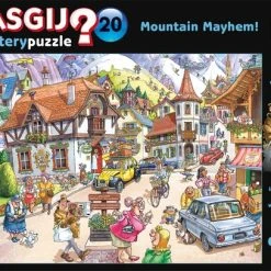 Wasgij Mystery 20 Vakantie In De Bergen! Puzzel - 1000 Stukjes -Exporteren puzzels winkel 550x407 8