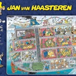 Jan Van Haasteren Cruiseschip Puzzel - 1000 Stukjes -Exporteren puzzels winkel 550x409 1