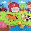 Pucts Houten Puzzel Boerderij Dieren Vanaf 1 Jaar -Exporteren puzzels winkel 550x411 3