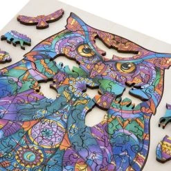 Grafix Houten Puzzel Uil | Unieke Puzzelstukjes In Vorm Van Dieren | 130 Puzzelstukjes | Puzzel Voor Kinderen En Volwassenen | Formaat 30 X 22.5 CM | Cadeau Voor Jong En Oud 19 Grafix Houten Puzzel Uil | Unieke Puzzelstukjes In Vorm Van Dieren | 130 Puzzelstukjes | Puzzel Voor Kinderen En Volwassenen | Formaat 30 X 22.5 CM | Cadeau Voor Jong En Oud -Exporteren puzzels winkel 550x412 10