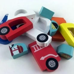 Pucts Houten Puzzel Voertuigen - Brandweer Politieauto En Ambulance -Exporteren puzzels winkel 550x412 20