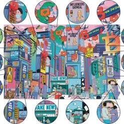 Puzzle In A Bag - Het Internet - Puzzel 1000 Stukjes -Exporteren puzzels winkel 550x412 24