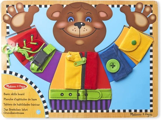 Melissa & Doug Basisvaardigheden - Puzzel 5 Melissa & Doug Basisvaardigheden - Puzzel - Afbeelding 3