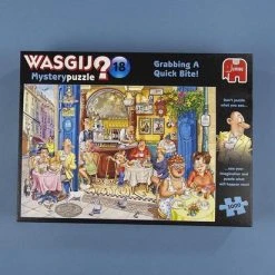 Wasgij Mystery 18 Een Snelle Hap! Puzzel - 1000 Stukjes -Exporteren puzzels winkel 550x412 6
