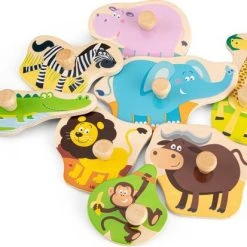 New Classic Toys Houten Legpuzzel Safari Dieren - 8 Puzzelstukjes - FSC 100%-gecertificeerd Hout 13 New Classic Toys Houten Legpuzzel Safari Dieren - 8 Puzzelstukjes - FSC 100%-gecertificeerd Hout -Exporteren puzzels winkel 550x413 4