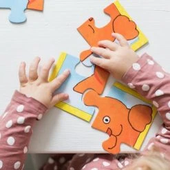 Bambolino Toys - Dikkie Dik - 4 In 1 Puzzelset - 4+6+9+16 Stukjes - Kinderpuzzel - Leren Puzzelen - Educatief Peuter Speelgoed - Puzzel 3 Jaar En Ouder - Schoencadeautje Sinterklaas -Exporteren puzzels winkel 550x414 1