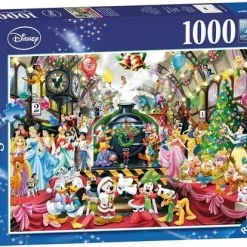 Ravensburger Puzzel Disney Kerstmis Op Station - Legpuzzel - 1000 Stukjes