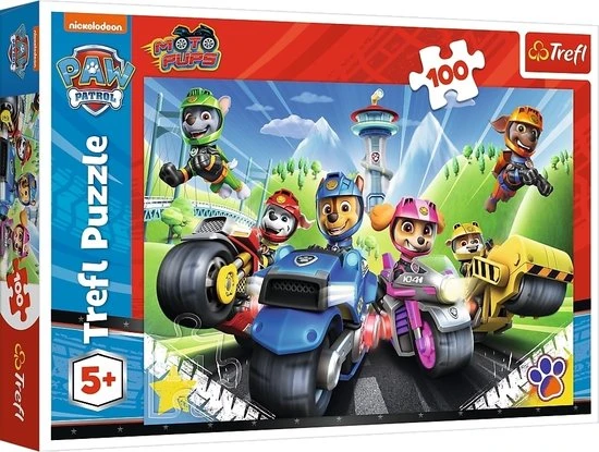Trefl Paw Patrol Puzzel - 100 Stukjes 3 Trefl Paw Patrol Puzzel - 100 Stukjes
