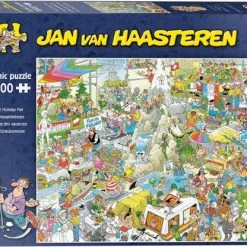 Jan Van Haasteren De Vakantiebeurs Puzzel - 1000 Stukjes -Exporteren puzzels winkel 550x416