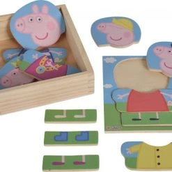 Eichhorn Peppa Pig Houten Legpuzzel -Exporteren puzzels winkel 550x416 9