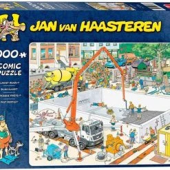Jan Van Haasteren Bijna Klaar Puzzel - 1000 Stukjes 23 Jan Van Haasteren Bijna Klaar Puzzel - 1000 Stukjes -Exporteren puzzels winkel 550x417 9
