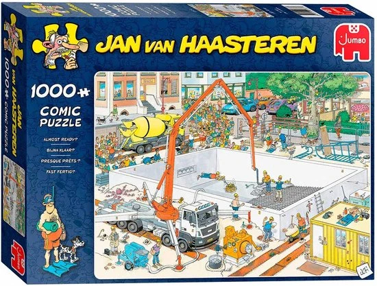 Jan Van Haasteren Bijna Klaar Puzzel - 1000 Stukjes 13 Jan Van Haasteren Bijna Klaar Puzzel - 1000 Stukjes - Afbeelding 11