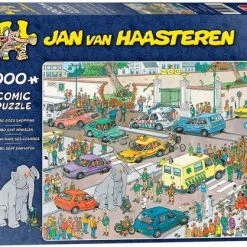 Jan Van Haasteren Jumbo Gaat Winkelen Puzzel - 1000 Stukjes 25 Jan Van Haasteren Jumbo Gaat Winkelen Puzzel - 1000 Stukjes -Exporteren puzzels winkel 550x418 3