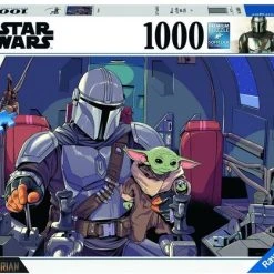 Ravensburger Puzzel Disney Star Wars The Mandalorian - Legpuzzel - 1000 Stukjes -Exporteren puzzels winkel 550x418 6