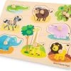 New Classic Toys Houten Legpuzzel Safari Dieren - 8 Puzzelstukjes - FSC 100%-gecertificeerd Hout -Exporteren puzzels winkel 550x419 15