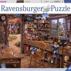 Ravensburger Puzzel Opa's Schuurtje - Legpuzzel - 1000 Stukjes -Exporteren puzzels winkel 550x420 17