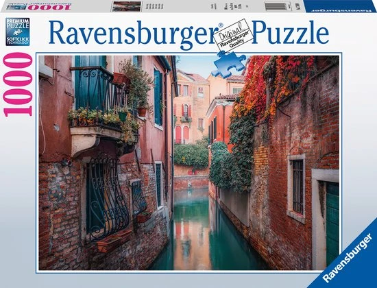 Ravensburger Puzzel Herfst In Venetie - Legpuzzel - 1000 Stukjes 3 Ravensburger Puzzel Herfst In Venetie - Legpuzzel - 1000 Stukjes