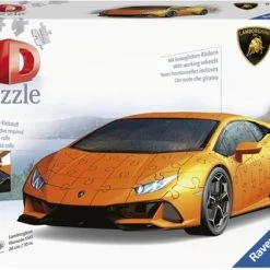 Ravensburger Lamborghini Huracan Evo - 3D Puzzel - 108 Stukjes -Exporteren puzzels winkel 550x421