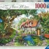 Ravensburger Puzzel - Flower Hill Lane - Bloemenlaan - 1000st. -Exporteren puzzels winkel 550x421 51