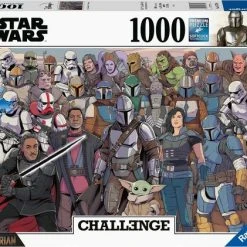 Ravensburger Puzzel Disney Star Wars Mandalorian Challenge - Legpuzzel - 1000 Stukjes