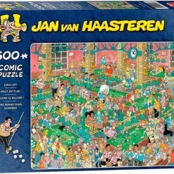 Jan Van Haasteren Krijt Op Tijd! Puzzel - 1500 Stukjes -Exporteren puzzels winkel 550x422 1
