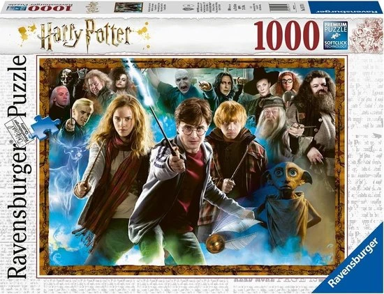 Ravensburger Puzzel Harry De Tovenaarsleerling - Legpuzzel - 1000 Stukjes 5 Ravensburger Puzzel Harry De Tovenaarsleerling - Legpuzzel - 1000 Stukjes - Afbeelding 3