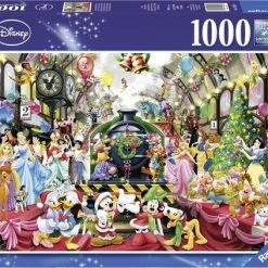 Ravensburger Puzzel Disney Kerstmis Op Station - Legpuzzel - 1000 Stukjes -Exporteren puzzels winkel 550x423 3