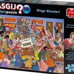 Wasgij Mystery 19 Bingobedrog! Puzzel - 1000 Stukjes -Exporteren puzzels winkel 550x424 1