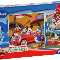 Ravensburger Puzzel Disney Mickey Mouse: Iedereen Houdt Van Mickey - 3x49 Stukjes - Kinderpuzzel -Exporteren puzzels winkel 550x424 12