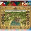 Ravensburger Puzzel Harry Potter Hogwarts Map - Legpuzzel - 1500 Stukjess -Exporteren puzzels winkel 550x424 14