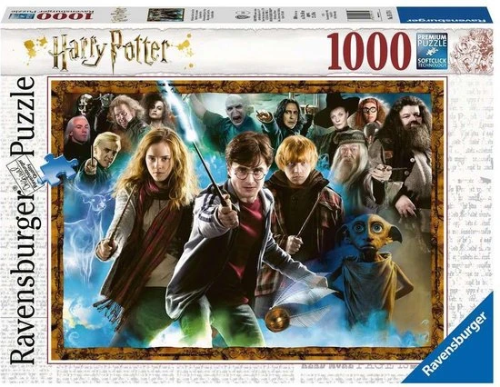 Ravensburger Puzzel Harry De Tovenaarsleerling - Legpuzzel - 1000 Stukjes 3 Ravensburger Puzzel Harry De Tovenaarsleerling - Legpuzzel - 1000 Stukjes