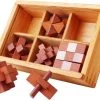 Merkloos Set Van 6 Houten IQ Puzzels - Breinbrekers - 3D Puzzel 1 Merkloos Set Van 6 Houten IQ Puzzels - Breinbrekers - 3D Puzzel -Exporteren puzzels winkel 550x426 8