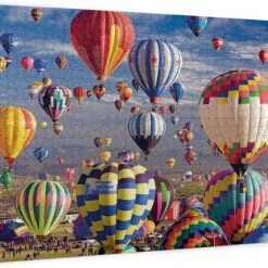 Happy Puzzle Puzzel Volwassenen 1000 Stukjes - Legpuzzels ''Vuurballon'' 50*70 Cm - Met Extra Voorbeeldposter - Museum Puzzel - Natuur - Dieren - Stad - Kunst - Hobby Speelgoed - Legpuzzels Volwassenen Kinderen- Puzzels -Exporteren puzzels winkel 550x429 12