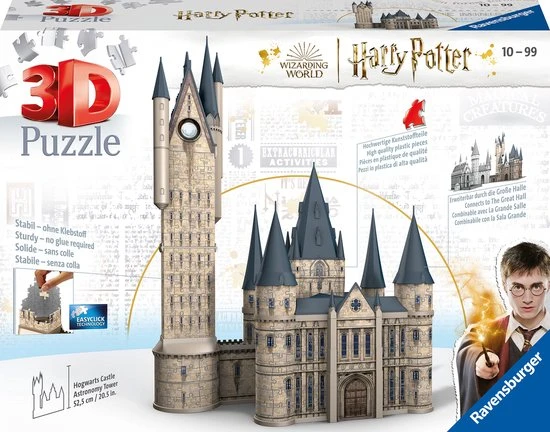 Ravensburger Zweinstein Kasteel Astronomie Toren - 3D Puzzel - 540 Stukjes 3 Ravensburger Zweinstein Kasteel Astronomie Toren - 3D Puzzel - 540 Stukjes